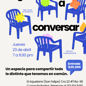 Jugar a conversar en El Aquelarre (San Felipe) 23 abril